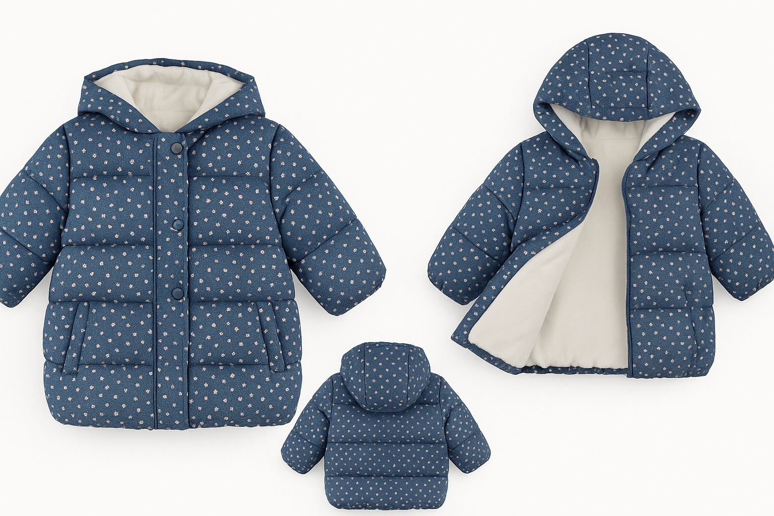 Manteau bébé fille  seconde main, taille 3 mois