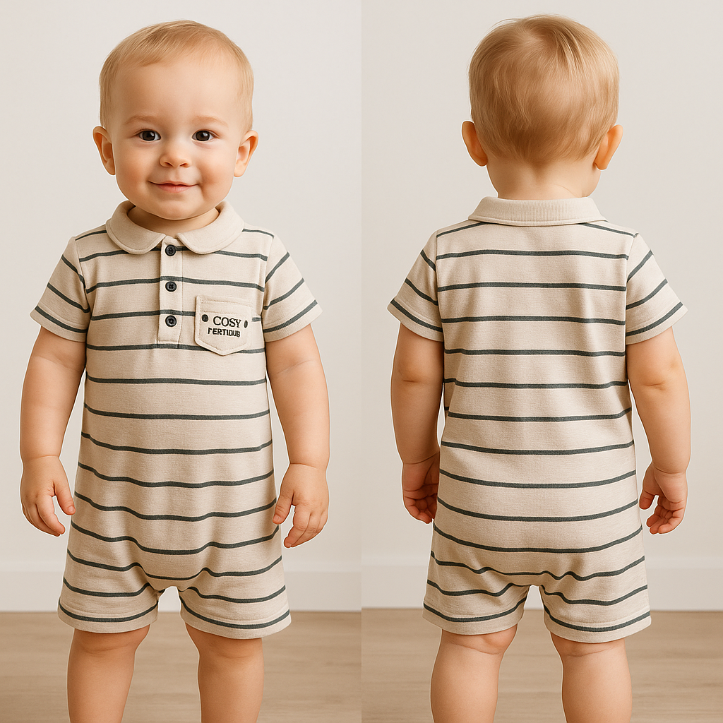 Combi-short bébé garçon Kiabi