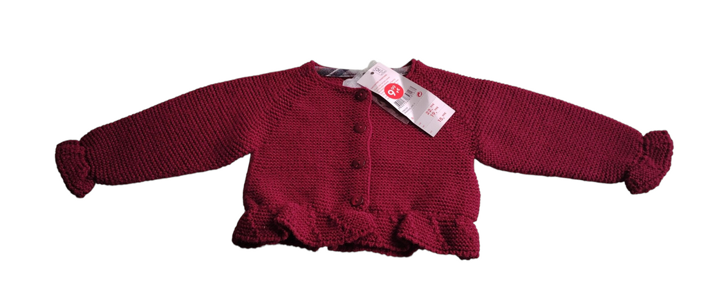 gilet pull bébé fille neuf 1-3 mois ZY