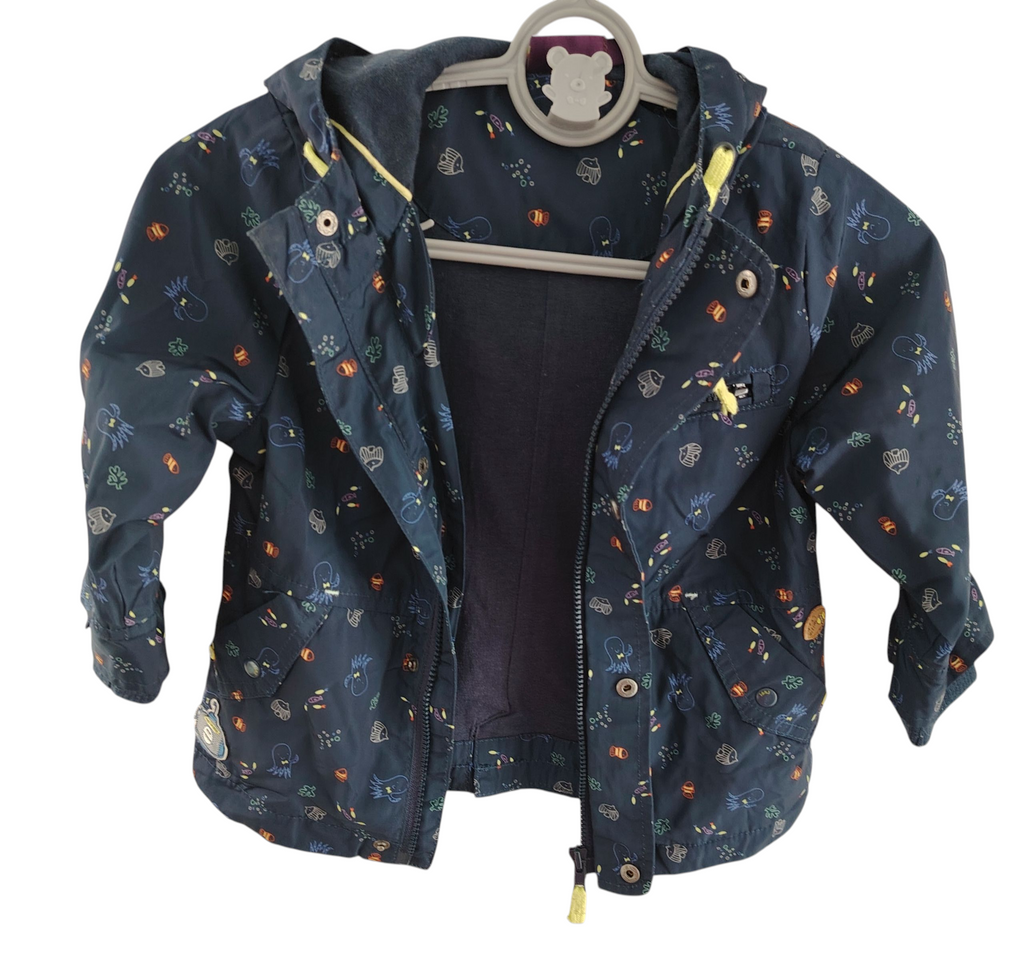 Manteau coupe-vent fille Sergent Major, 9 mois