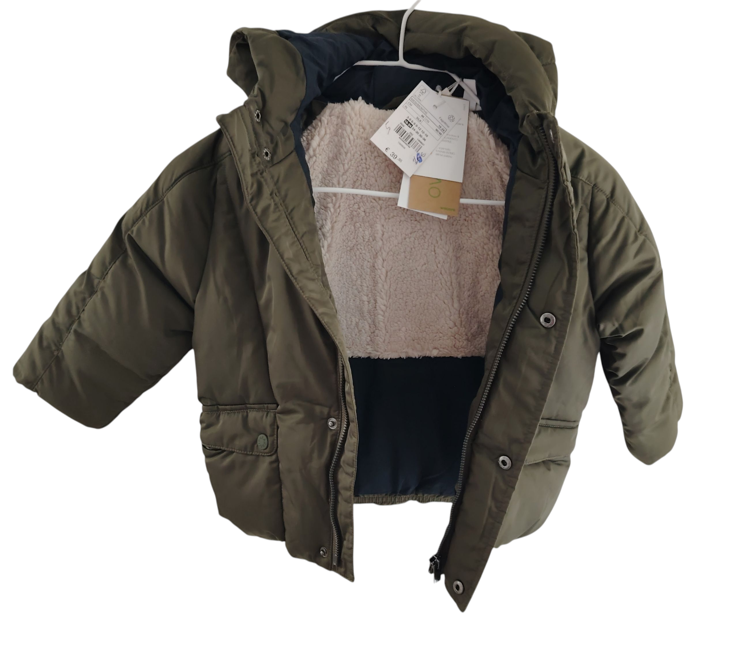 Manteau neuf OVS fille 18-24 mois