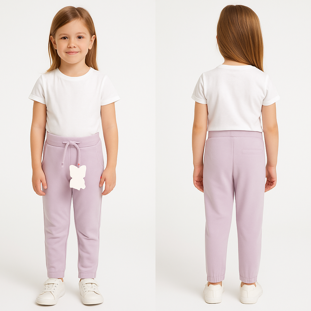 Pantalon fille lilas SOMEONE 10 ans