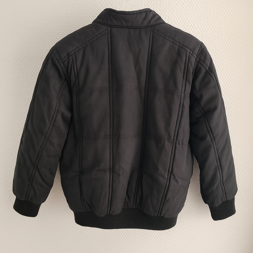 Manteau noir Rivaldi garçon, taille 12 ans,
