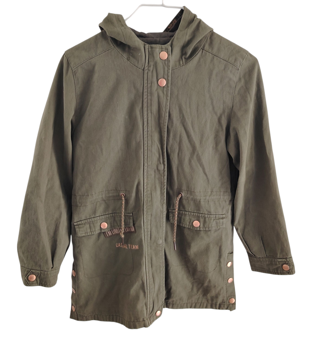 Manteau kaki fille 10 ans Kiabi