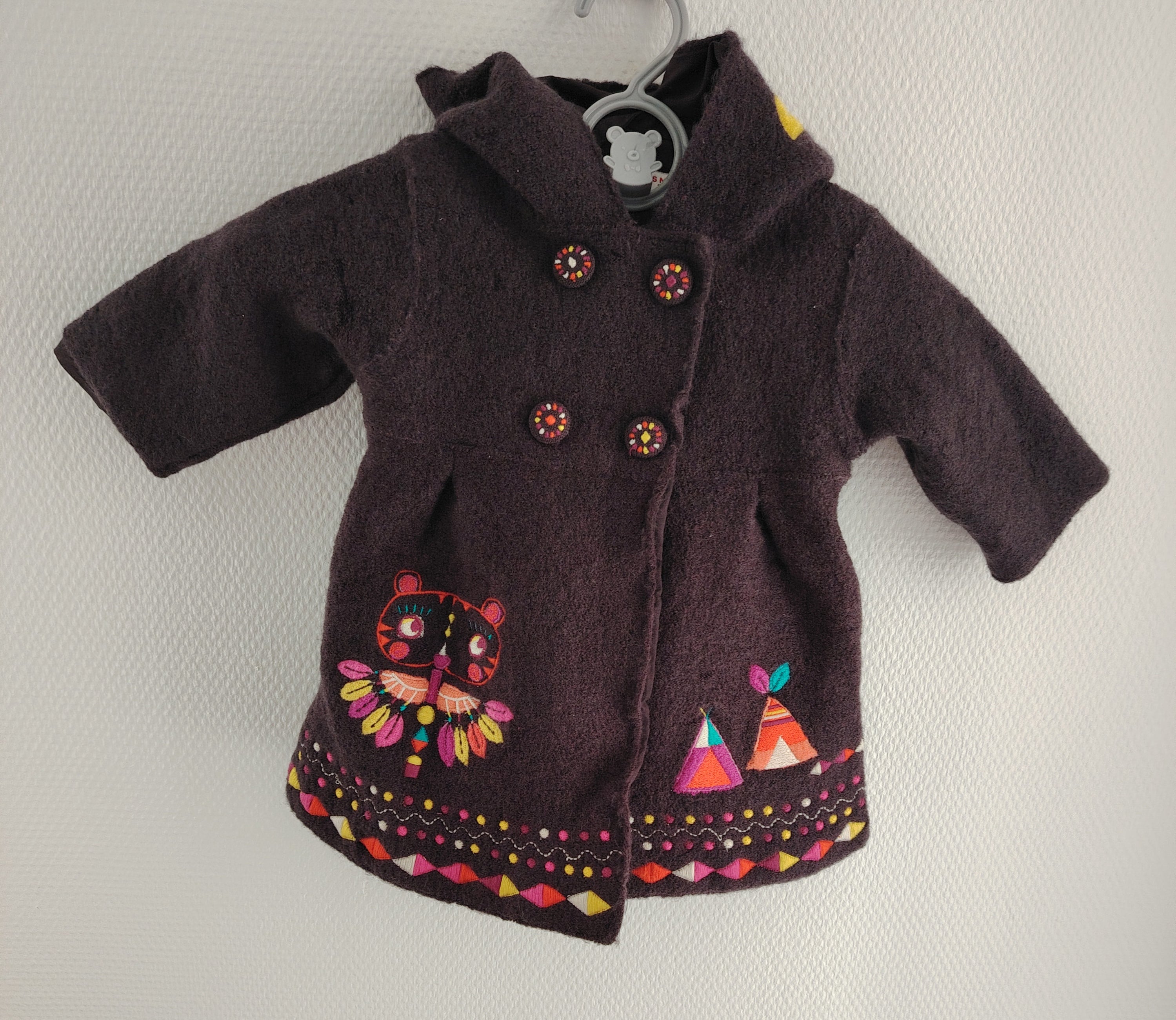 Manteau bébé fille 6 mois