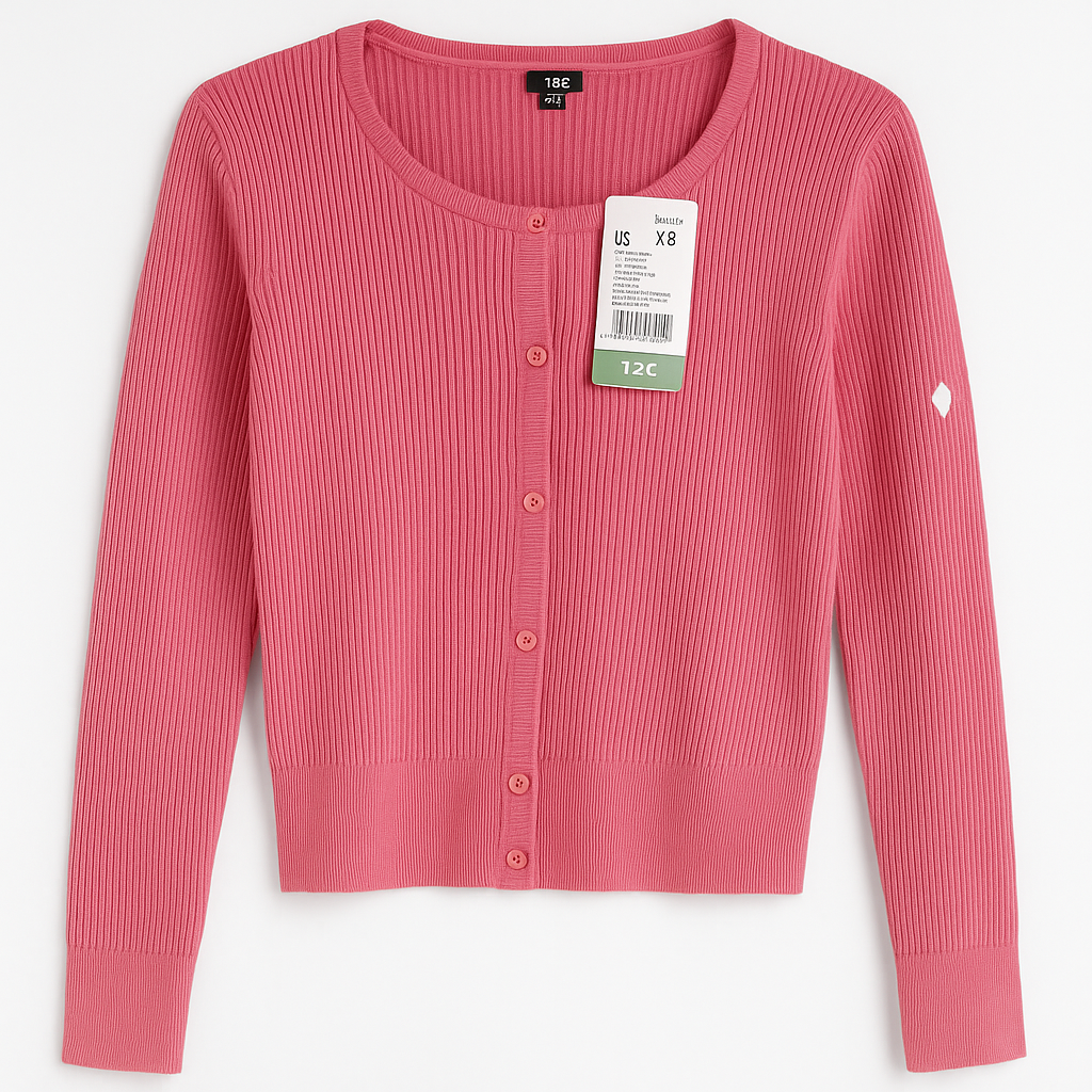 Gilet pull fille en maille fine Kiabi 10 ans