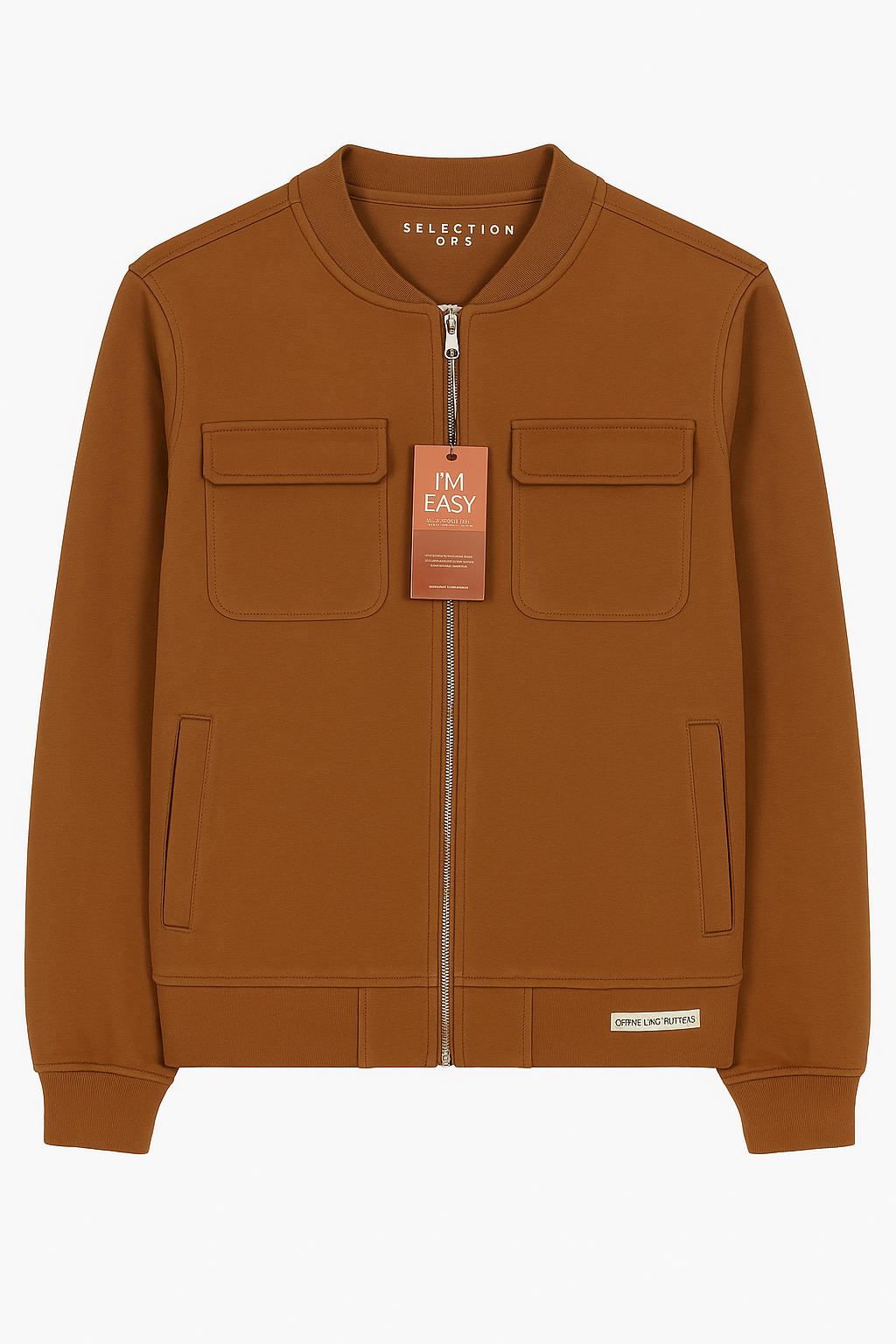 Gilet zippé marron XL OVKS