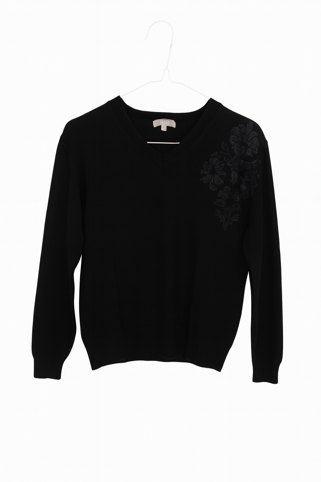 Pull femme noir seconde main