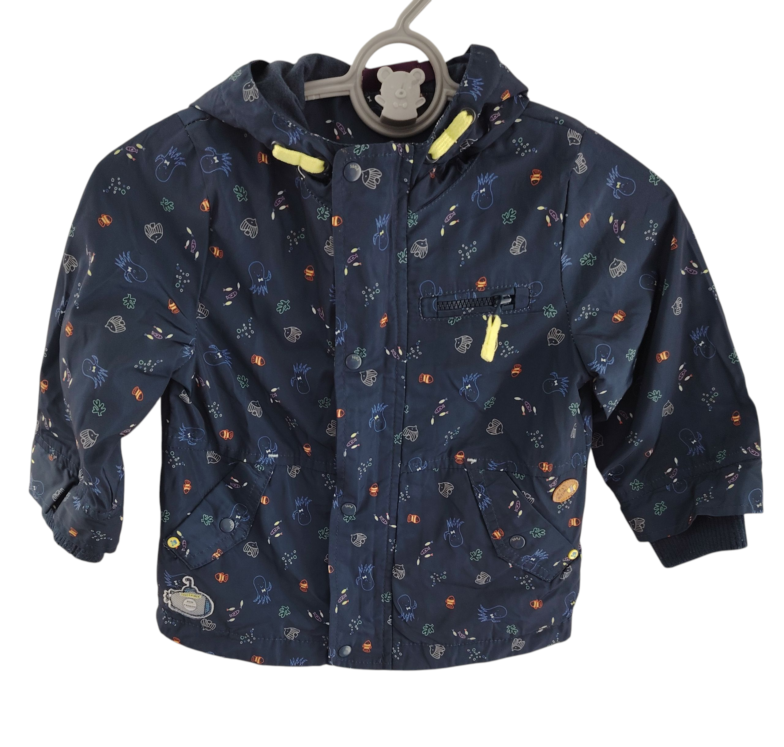 Manteau coupe-vent fille Sergent Major, 9 mois