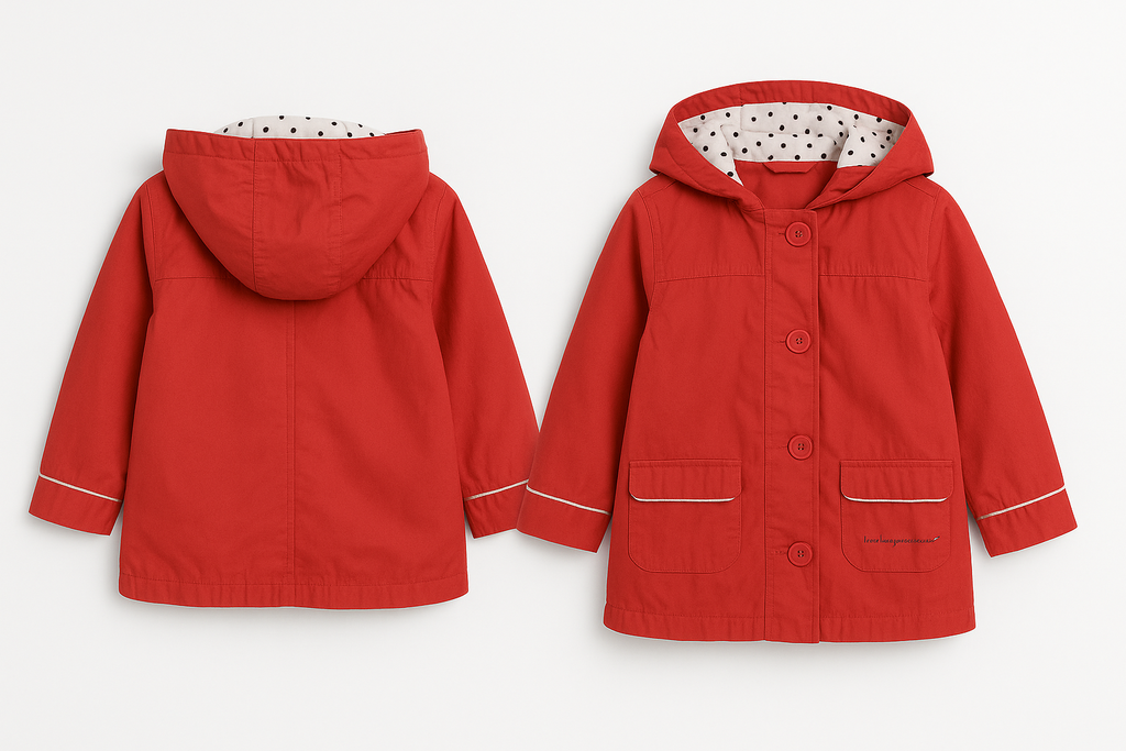Joli manteau rouge fille 4 ans ORCHESTRA