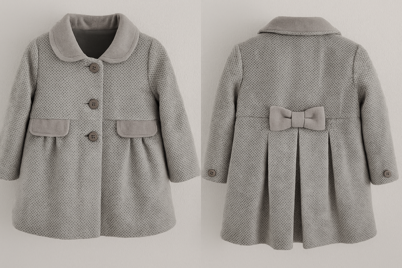Manteau bébé fille Miranda,  2 ans