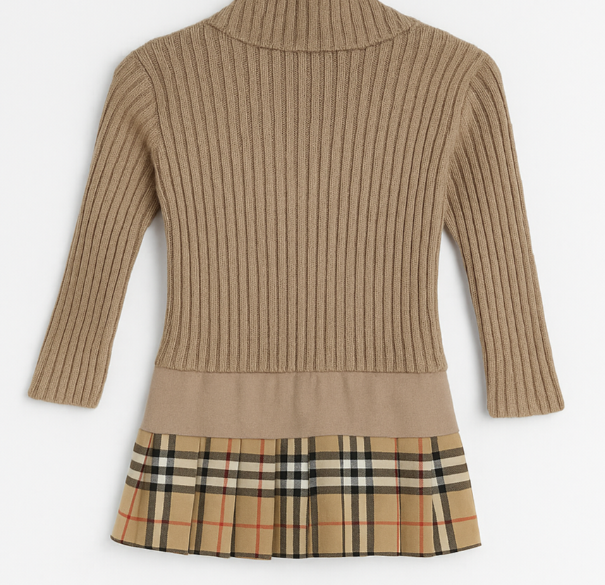 Robe fille 4 ans seconde main avec son chapeau