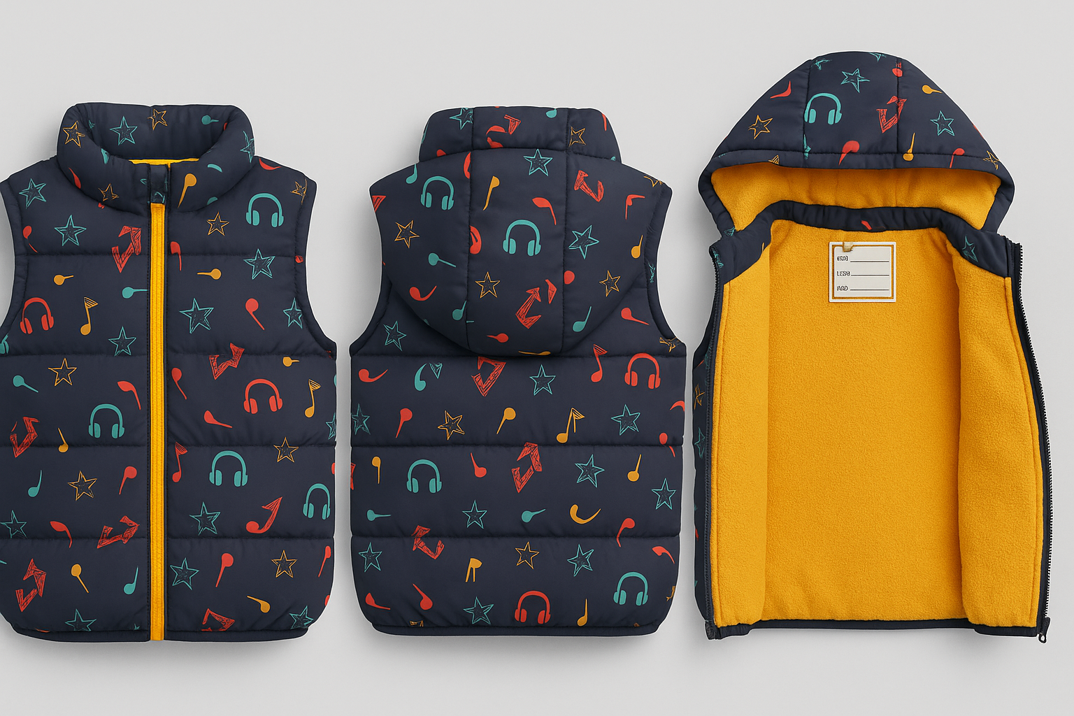 Manteau sans manches Orchestra bébé 9 mois