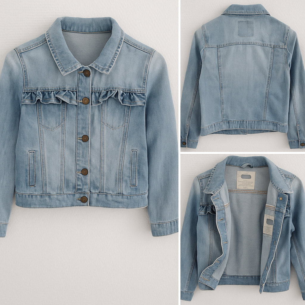 Gilet en jean fille 10 ans de la marque Tape à l’Œil, seconde main