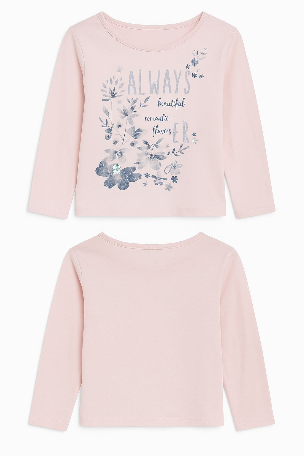 T-shirt fille manches longues 3 ans