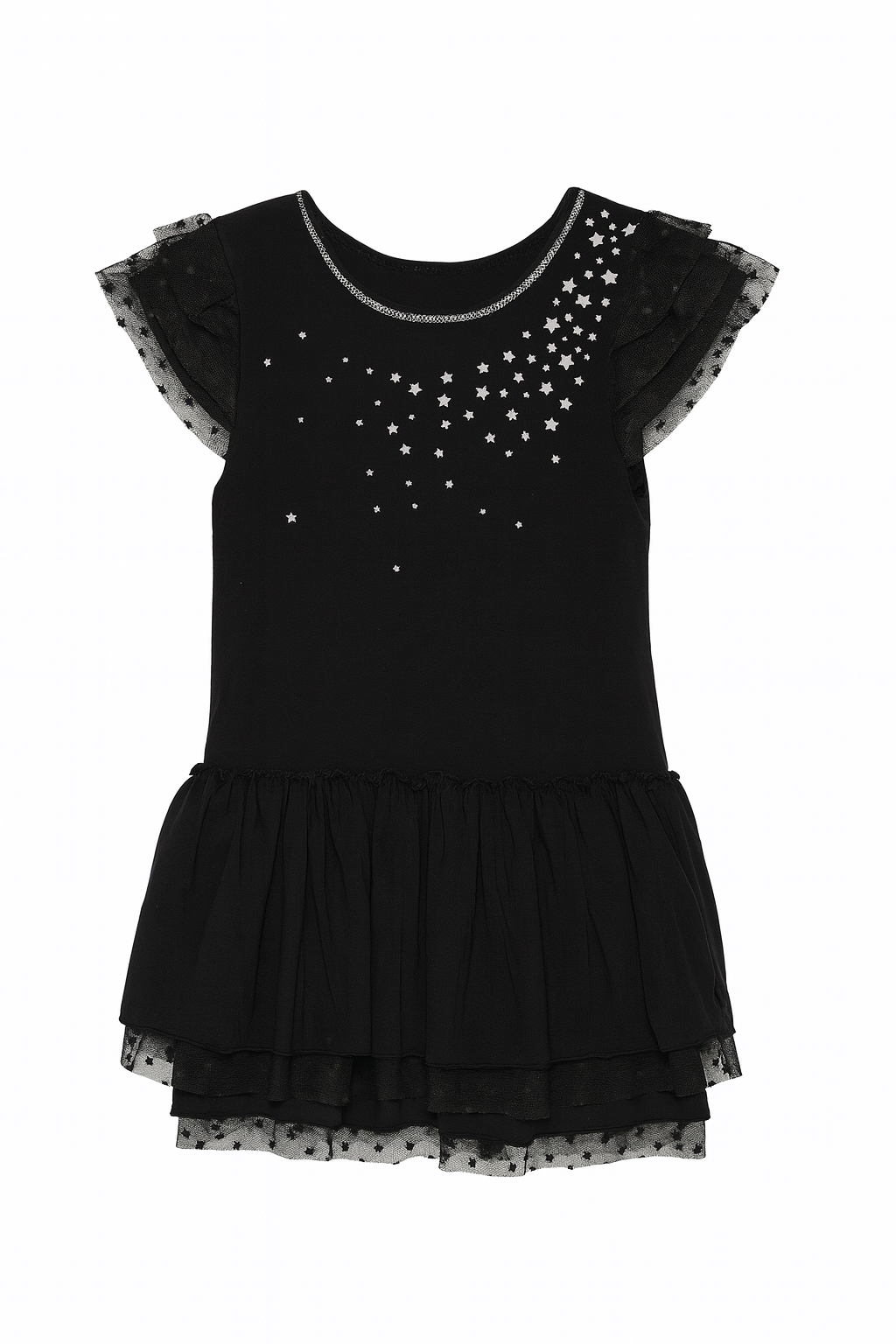 Robe noire fille  NKY 3Ans
