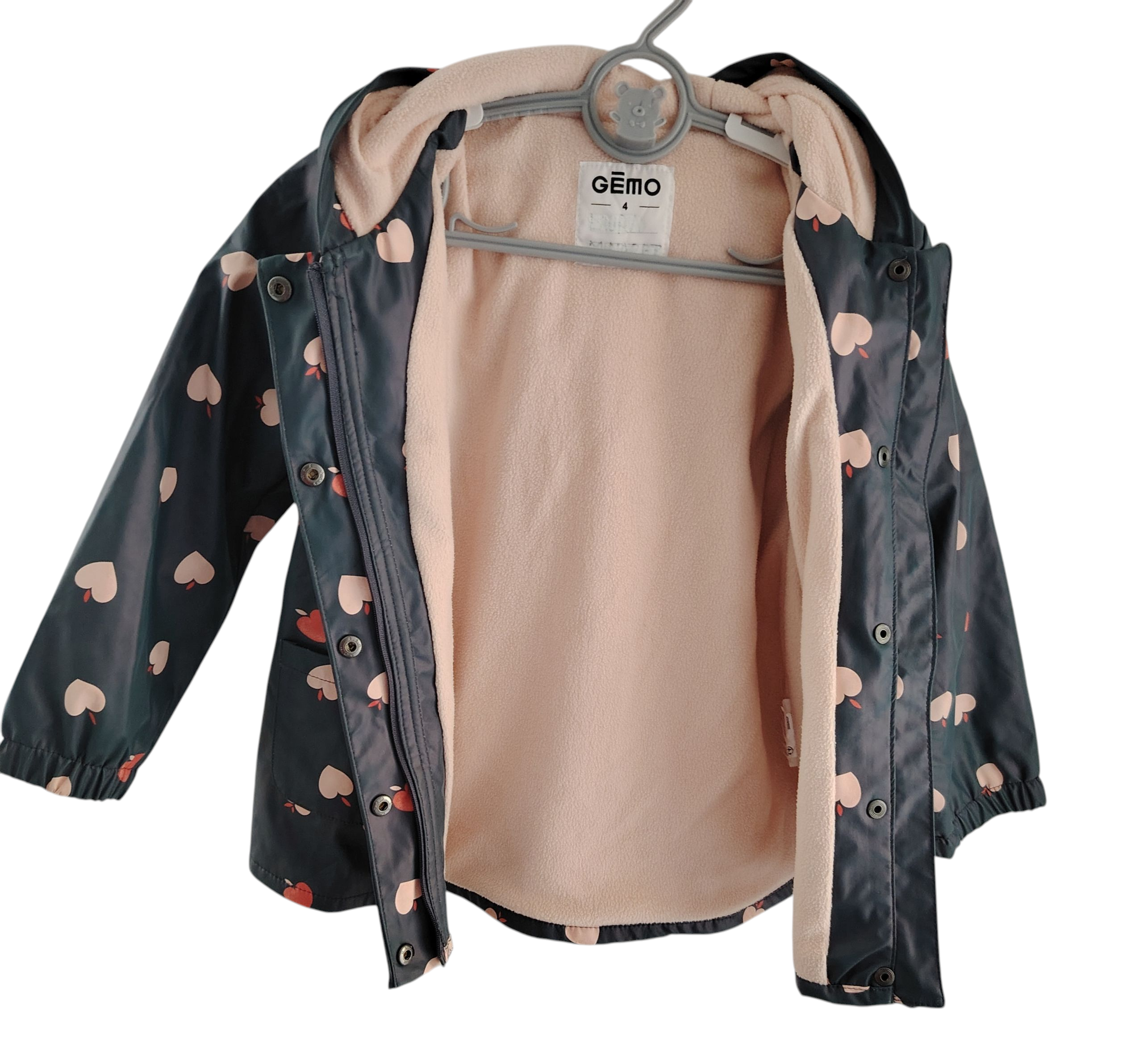 Manteau coupe-vent fille Gémo,  4 ans