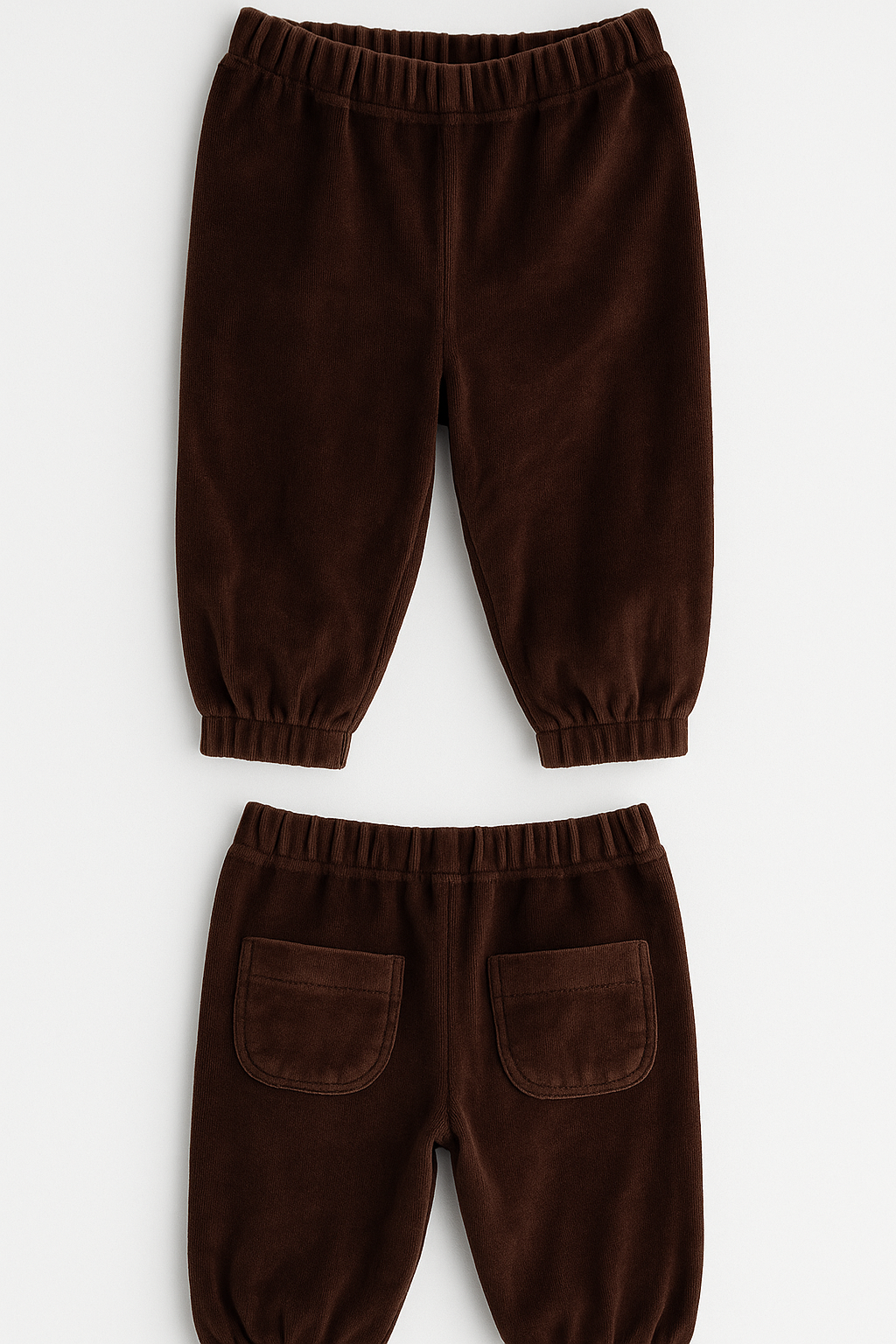 Pantalon fille 3 ans en velour