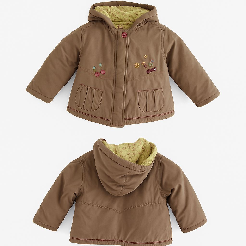 Manteau bébé fille 2 ans