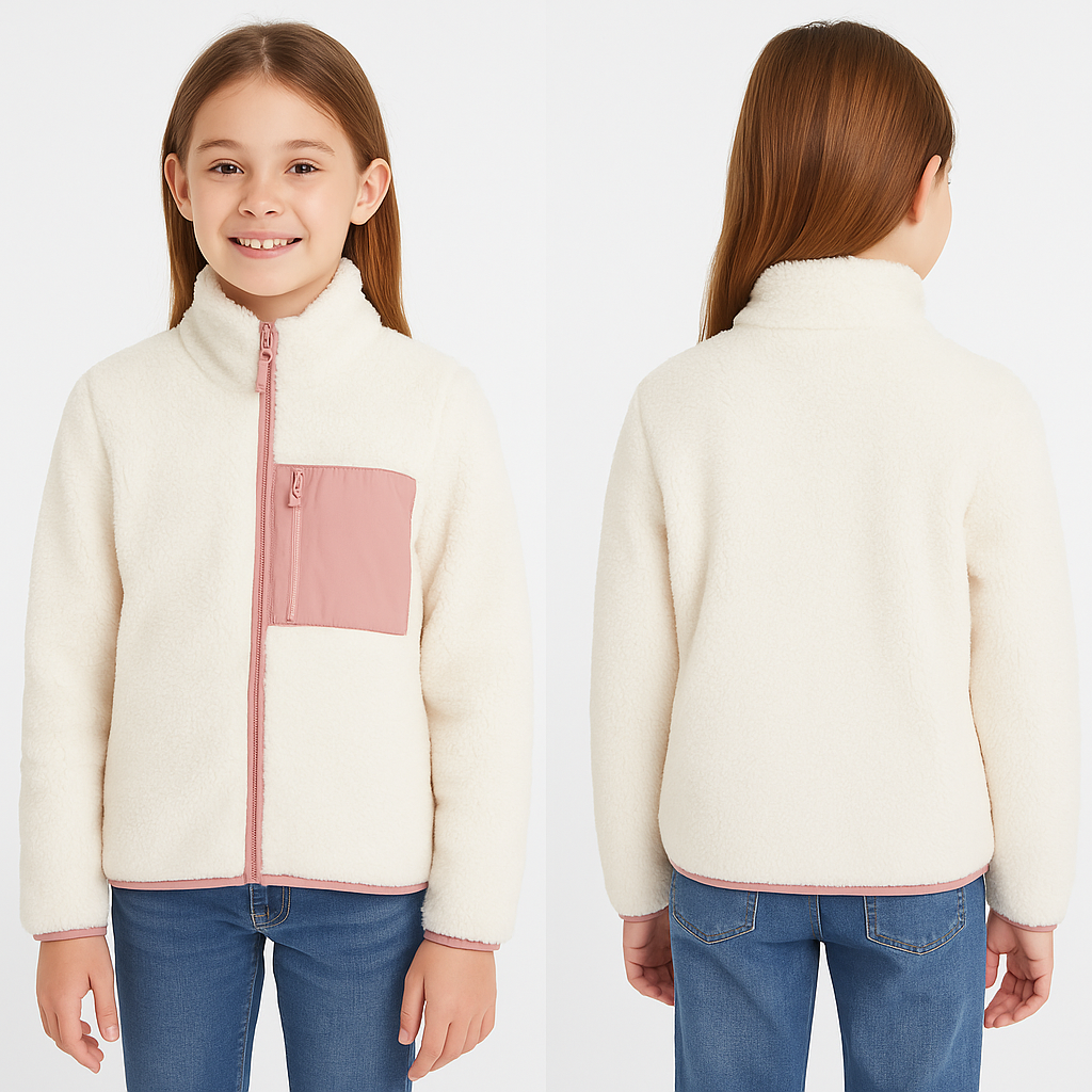 Gilet polaire fille neuf PEPPERTS 10 ans