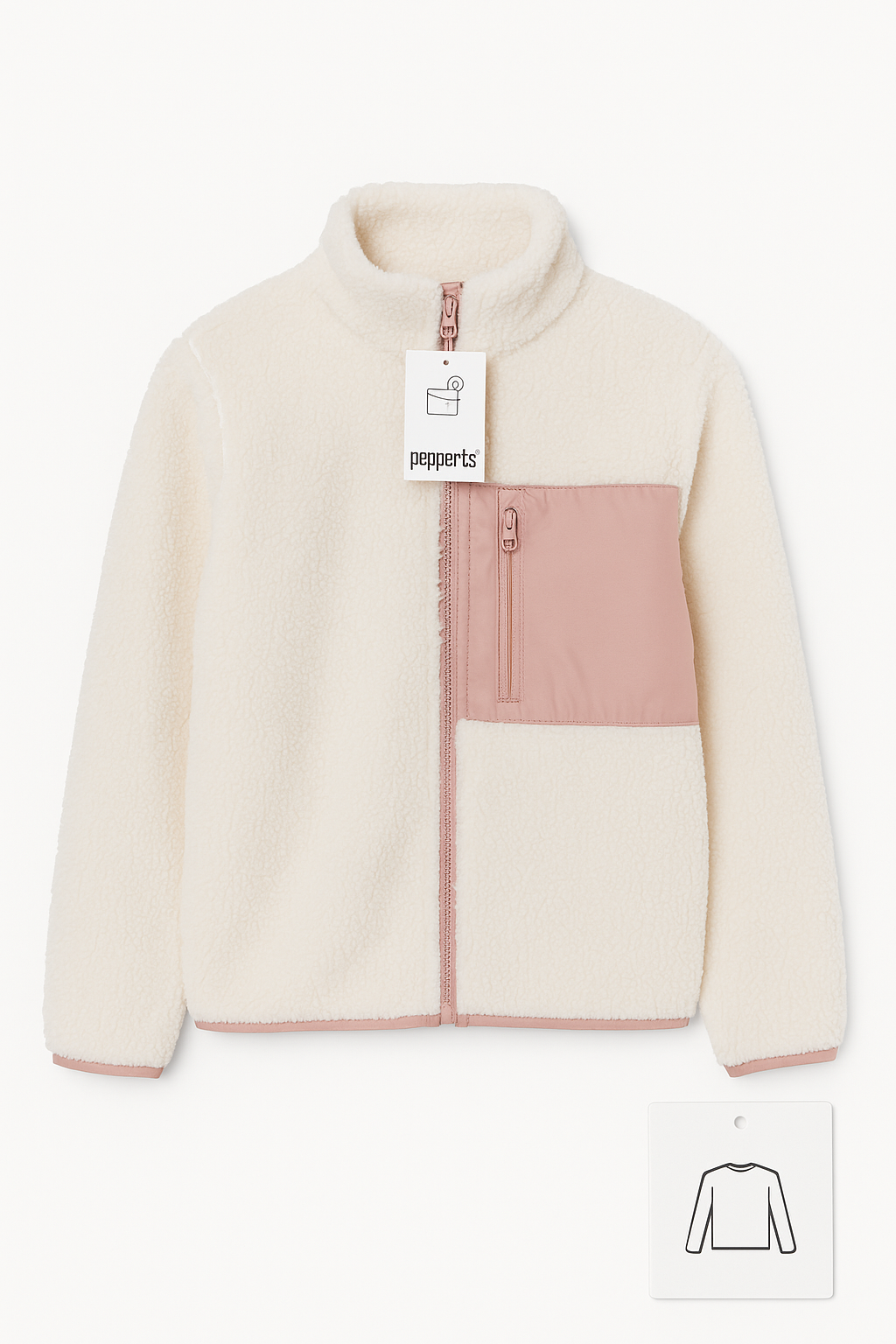 Gilet polaire fille neuf PEPPERTS 10 ans