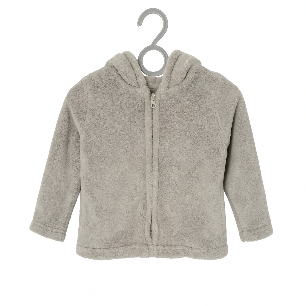 Gilet polaire gris fille 4 ans Kiabi
