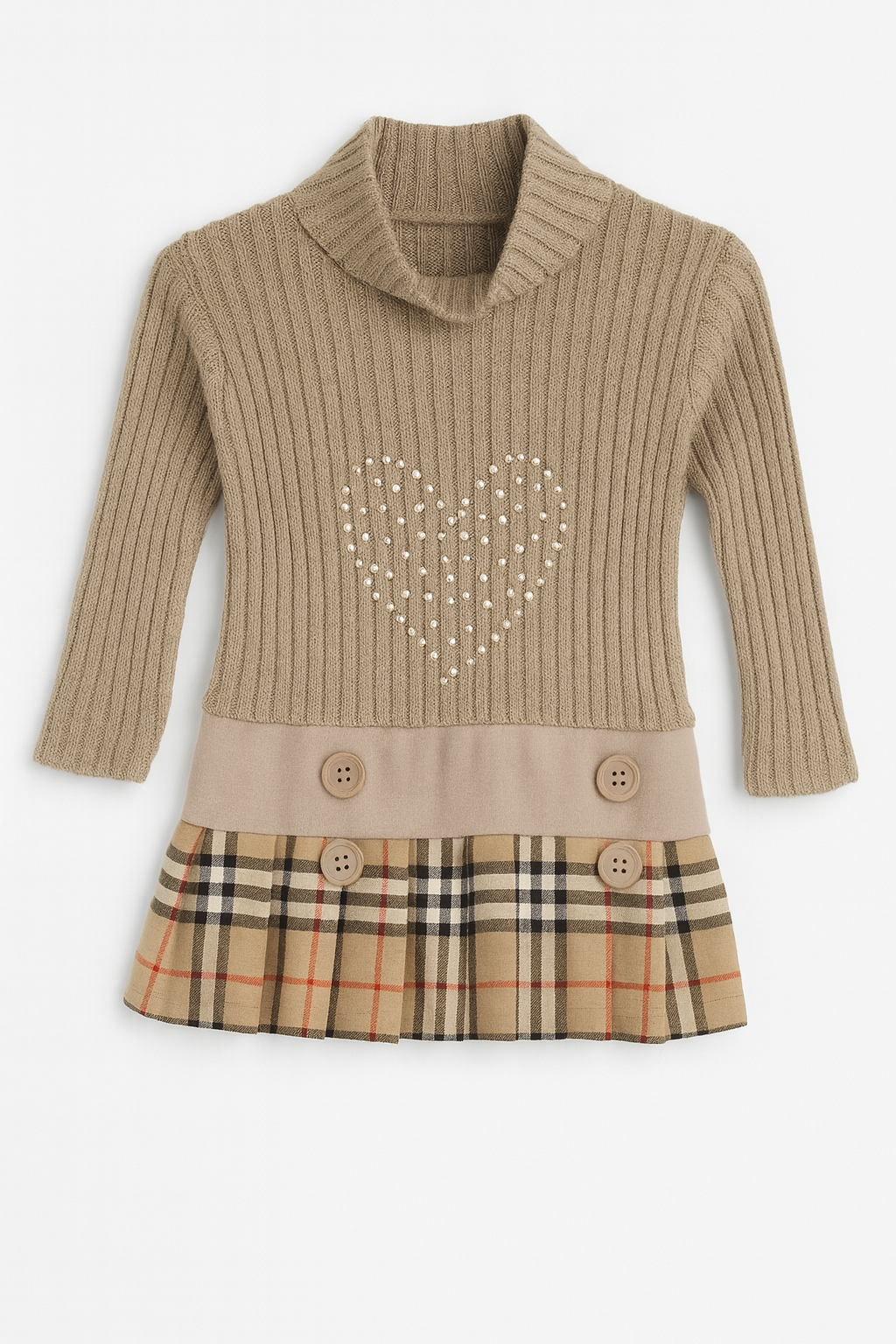 Robe fille 4 ans seconde main avec son chapeau